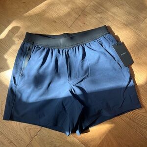 Ten Thousand Navy Blue Interval Short Lined 5”